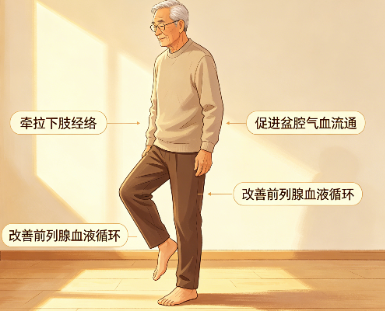前列腺增生不要慌，中医有套“缩腺操”(图2)